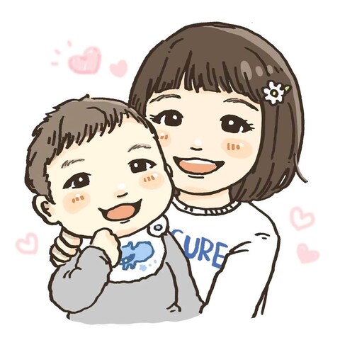 子どもの似顔絵作成