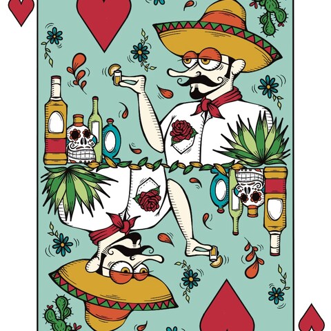 メキシコ風トランプ(jack)