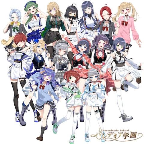 パレデミア学園　キービジュアル制作