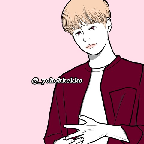 韓国風イラスト作成