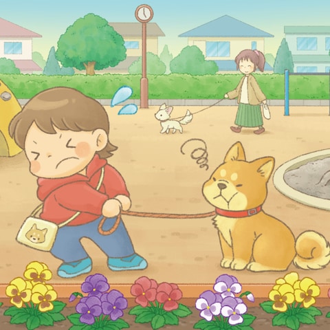 まちがいさがし問題イラスト