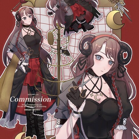 【有償依頼】詰め込みイラスト