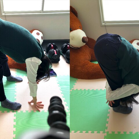 ストレッチ後の柔軟性ビフォーアフター！