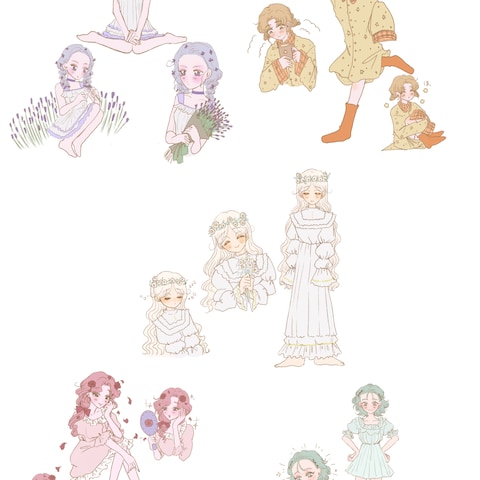 ハーブティーのイメージキャラクター