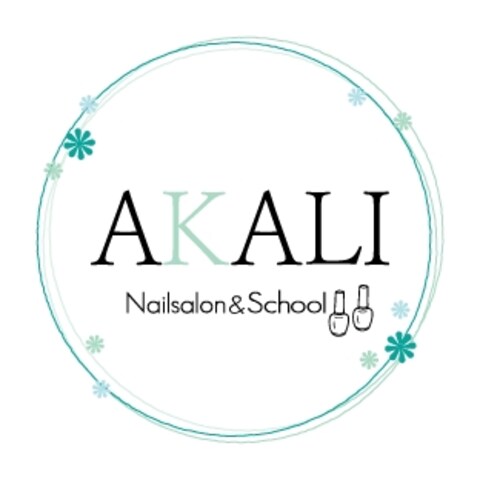 ネイルサロン「AKALI」様　ロゴデザイン