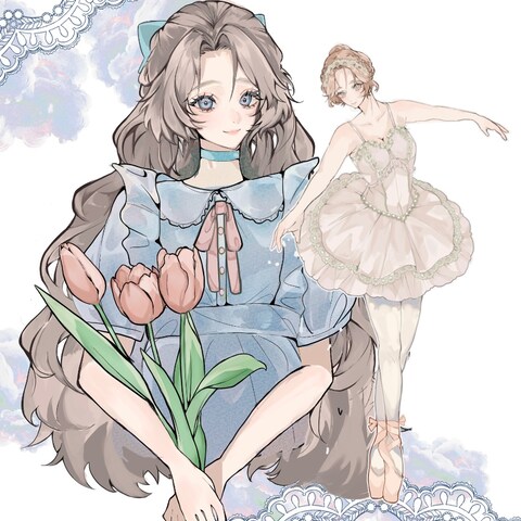 バレリーナの女の子