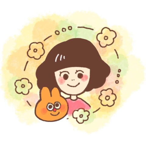 似顔絵、インスタ投稿用イラストです
