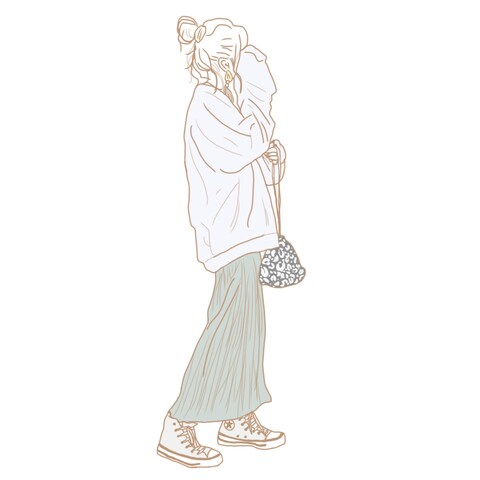 線画イラスト