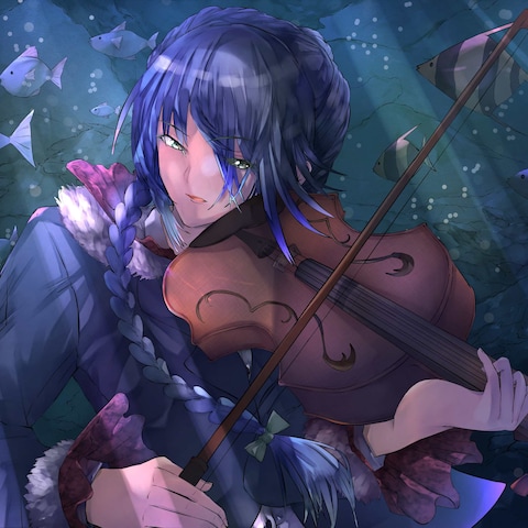 海とバイオリン