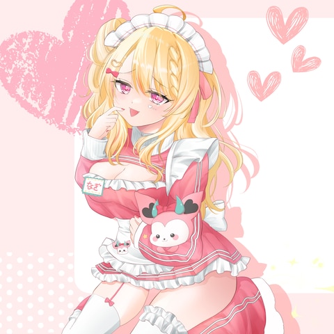 膝上イラスト
