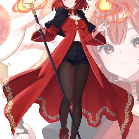 炎属性の魔法使い