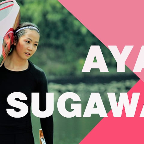 カヌー選手AYAKA　SUGAWARAさんのHPヘッダー