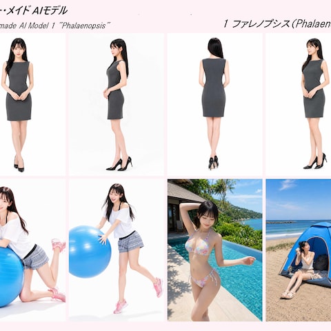 広告画像作成サービス用 レディーメイド AIモデル 1 