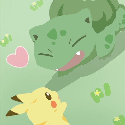 ほんわかポケモンイラスト