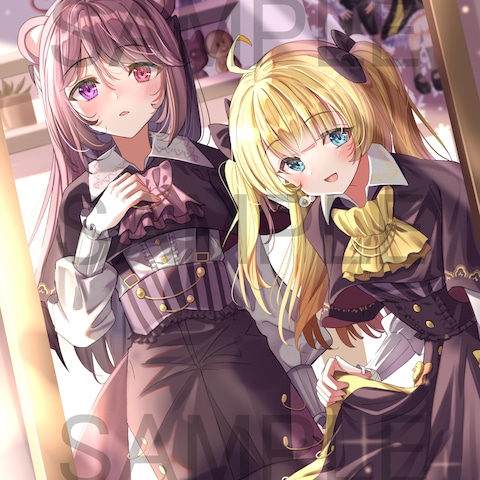 配信者活動用一枚絵