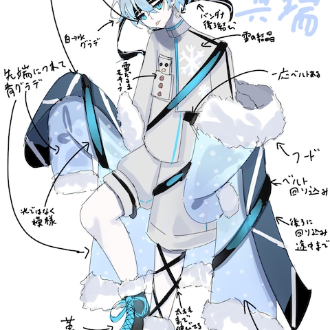 立ち絵　デザイン案
