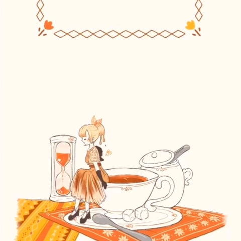 紅茶の妖精の壁紙