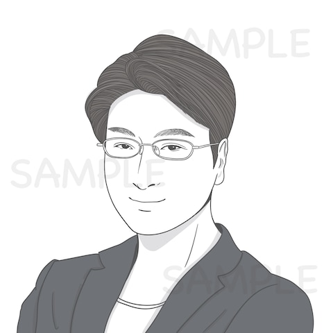 似顔絵イラストアイコン