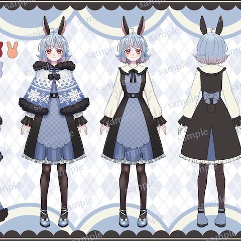 オリジナルモデル三面図