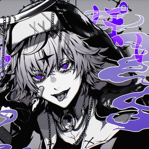歌ってみた向けサムネイルイラスト