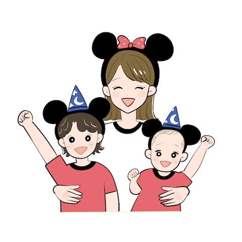 SNSアイコン　ディズニーに関してのサイト用