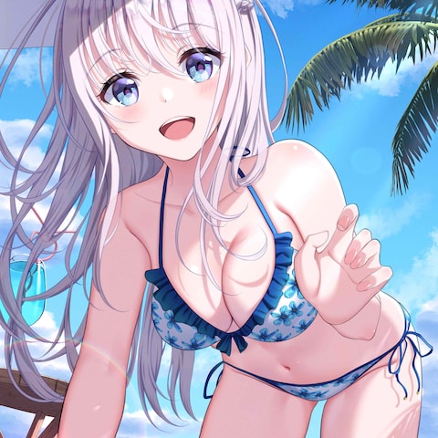 「一緒に泳ご！」