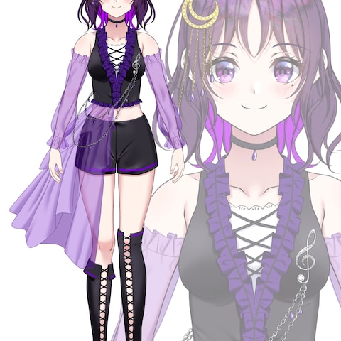 yuna様 キャラクターデザイン・モデリング