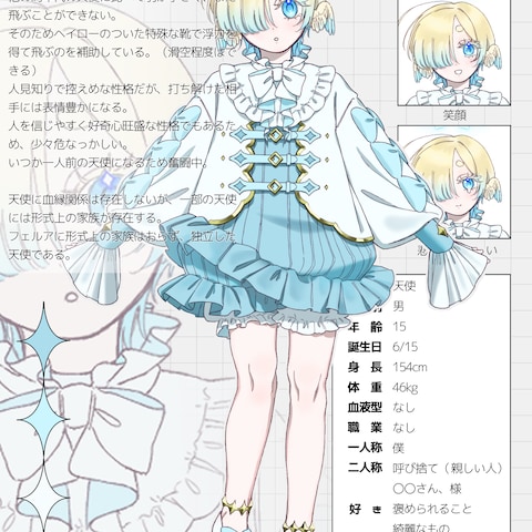 キャラクターシート③