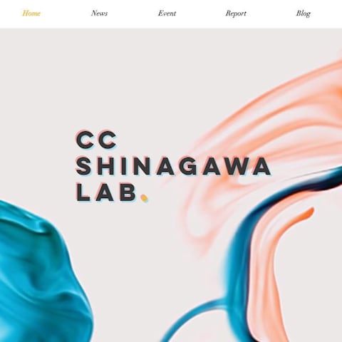 CCShinagawaLab.のホームページ作成