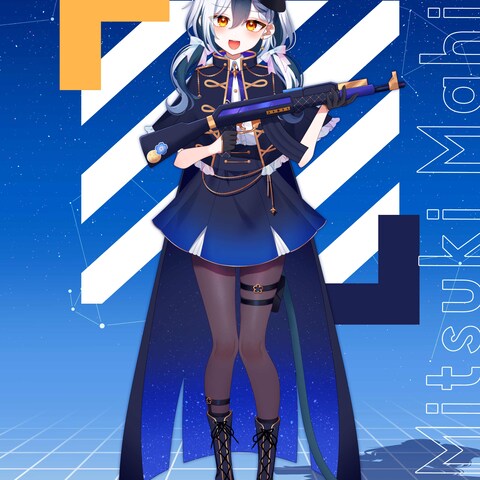 満月まひろ様　新衣装Live2Dモデル