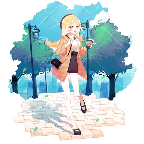 詩香よい様　新衣装キービジュアル