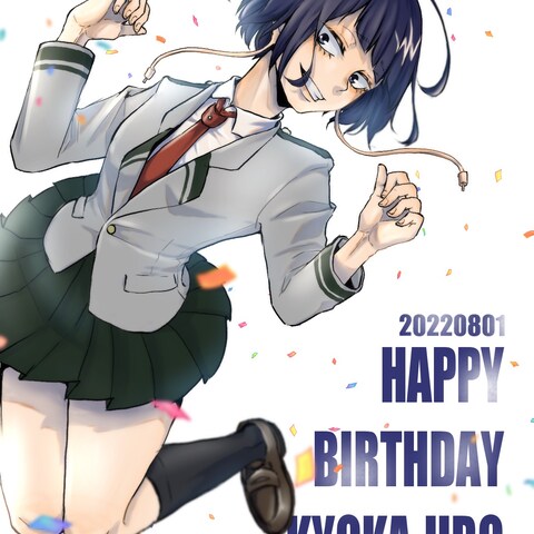 【二次創作】キャラクター誕生日イラスト