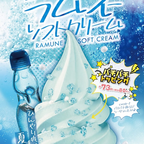 【A1ポスター】季節限定ソフトクリーム