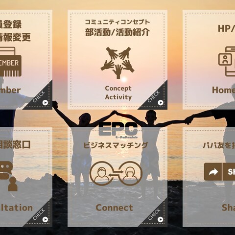 NPO法人のコミュニティー内LINE作成