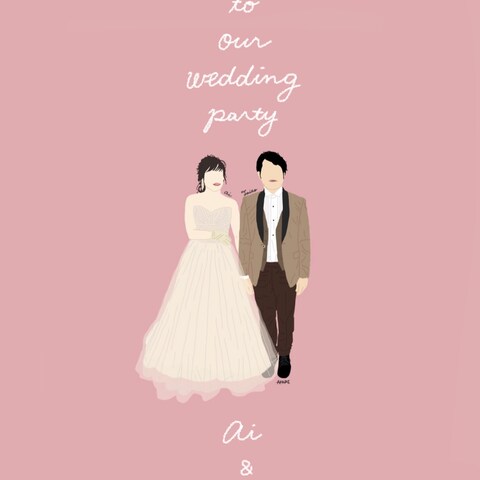 結婚式ウェルカムボード