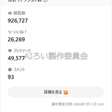 約６か月で９２万以上の集客力