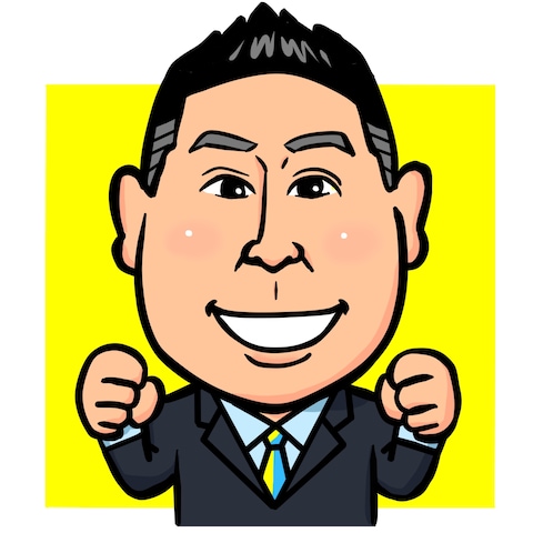 政治家の似顔絵。東京都議選、参院選、衆院選。