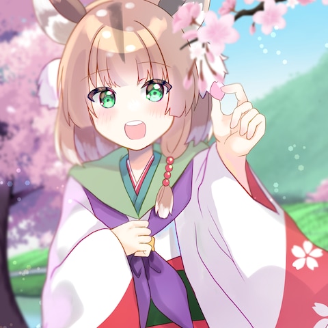 Vtuberならか様ファンアート