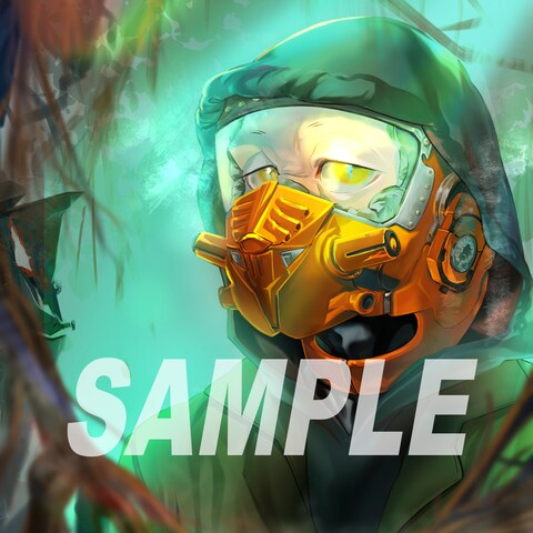 創作ストーリーの扉絵として制作