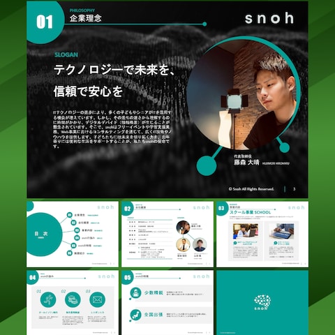 株式会社snoh様　会社紹介資料
