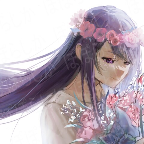 友人の誕生日に製作したイラストです