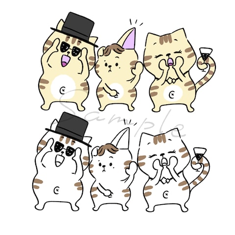 ご依頼イラスト(グッズ用)