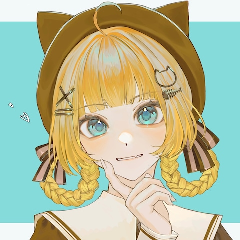 Vtuber 円円愛様のSNS用イラスト