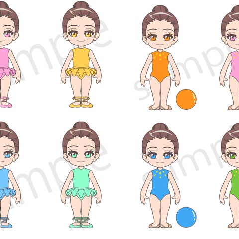 子供向けデフォルメキャラクター作成も得意です。
