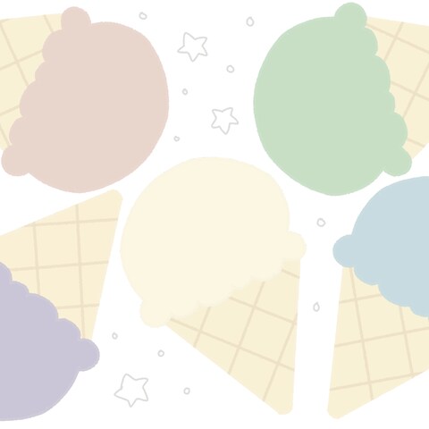 メッセージカードのイラスト