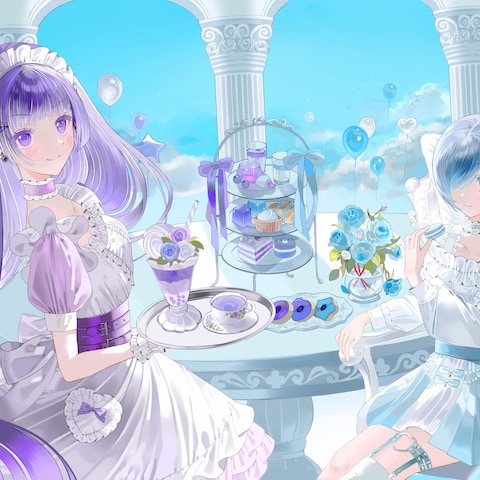 ポートフォリオ表紙イラスト