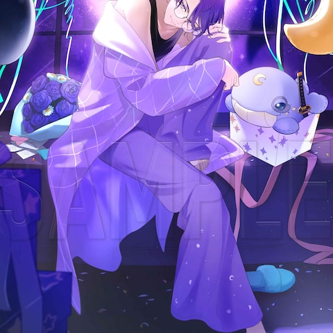夜野やとた様 誕生日イラスト/衣装考案