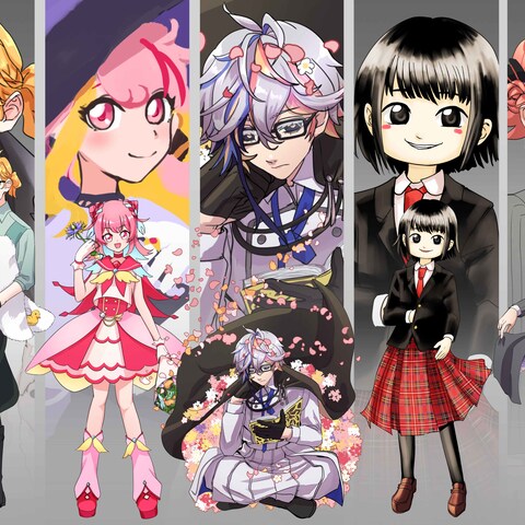 TRPGに使用するキャラクターデザイン・立ち絵