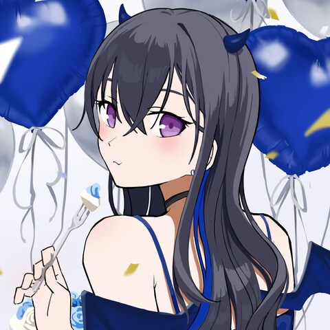 誕生日イラストを描きました