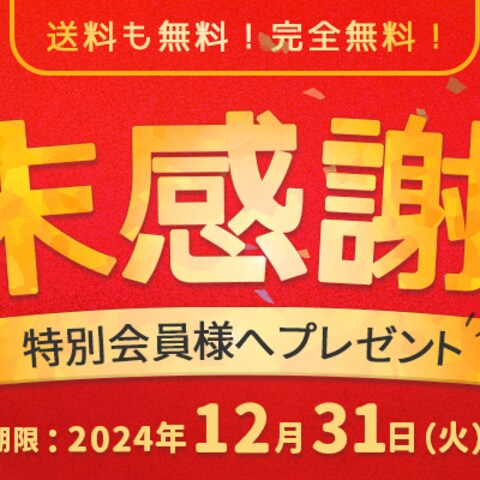 年末感謝祭プレゼント
